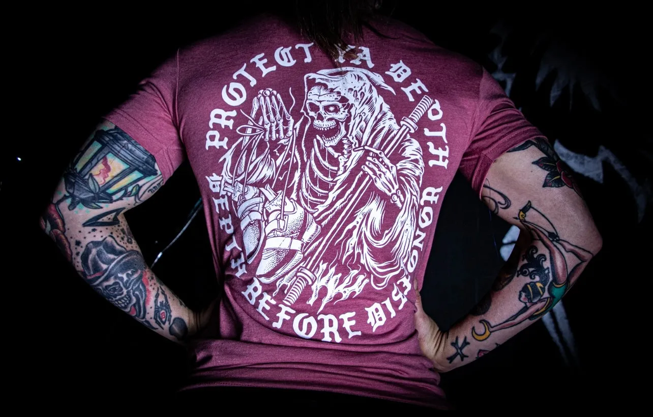 (                                                                                            Protect Your Depth 2.0 Tee (Back Logo)