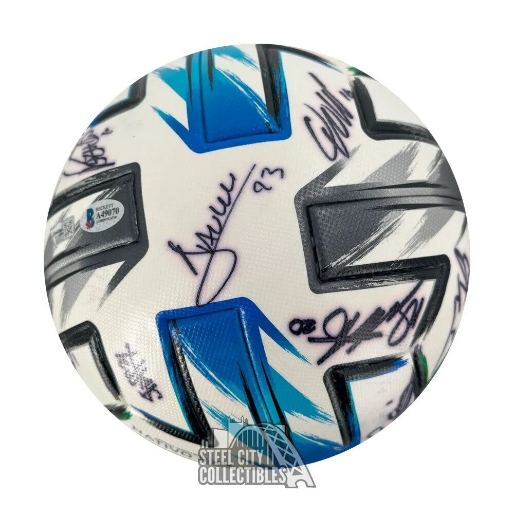 2020 Toronto FC Autographed Match Used Soccer Ball - BAS/Fanatics LOA (29 Sigs)