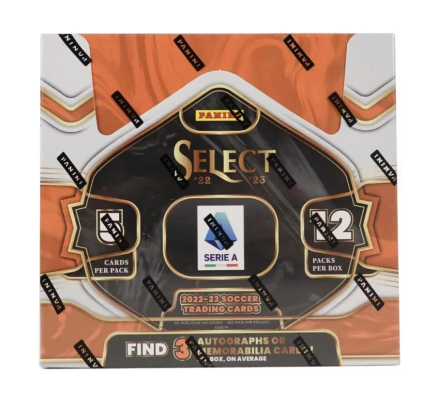 2022-23 Panini Select Soccer Seria A Italian Hobby Trading Cards