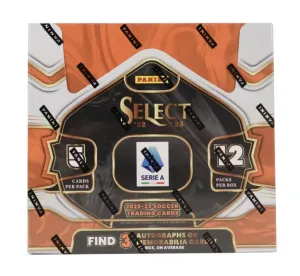2022-23 Panini Select Soccer Seria A Italian Hobby Trading Cards