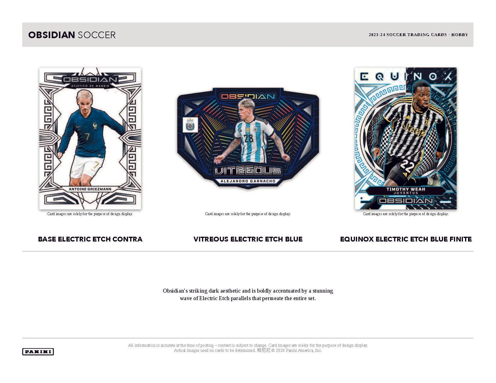2023-24 Panini Obsidian Soccer Hobby Box