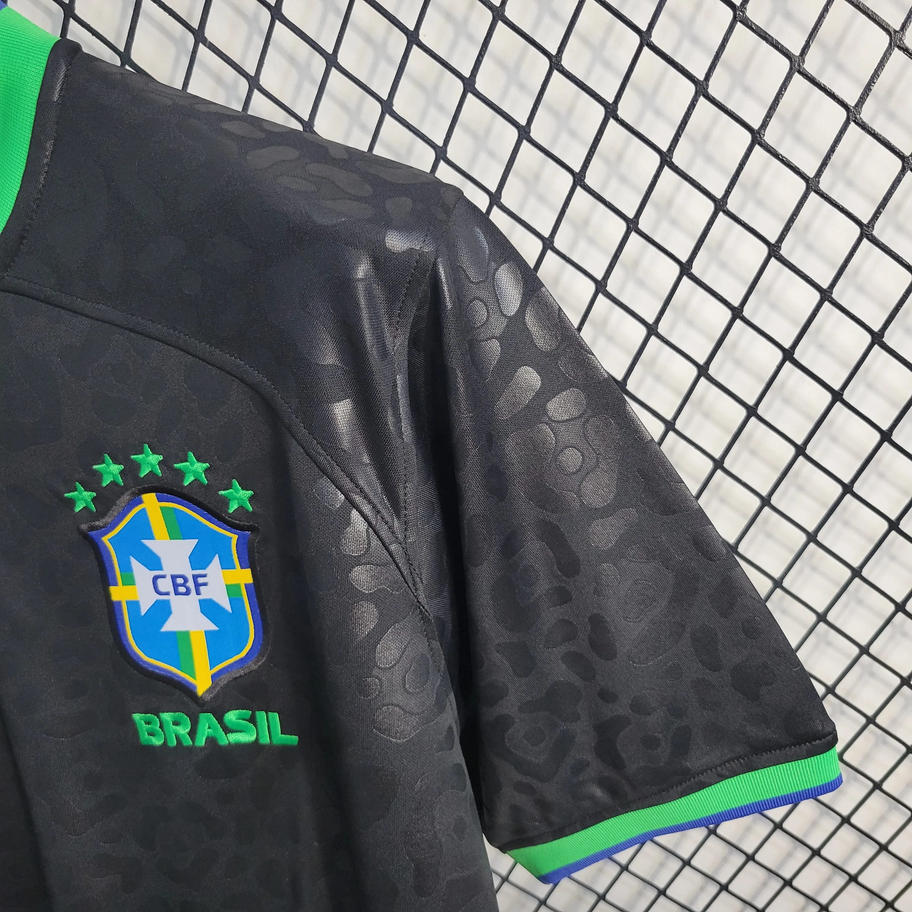 22-23 Brazil “Black Leopard” special jersey