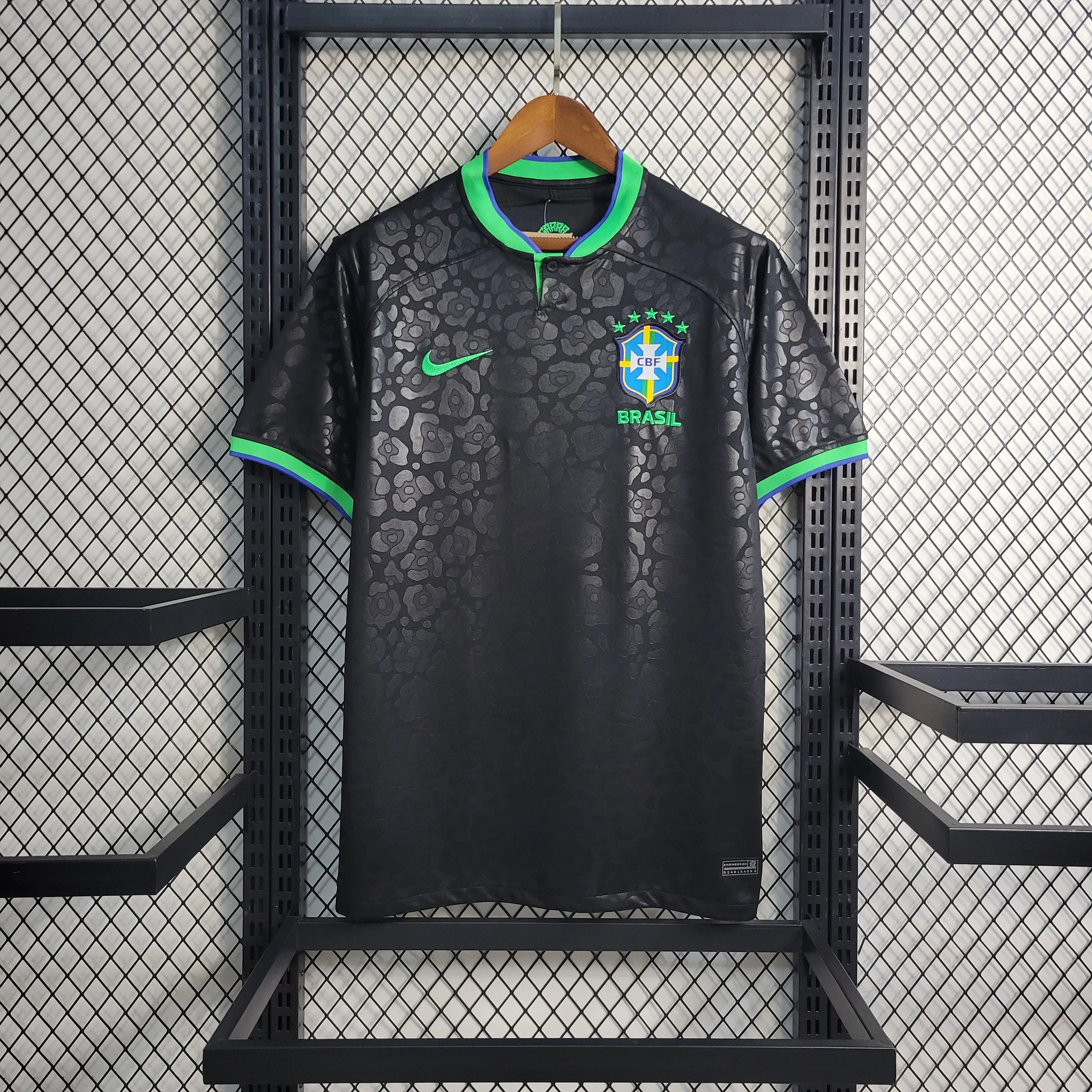 22-23 Brazil “Black Leopard” special jersey