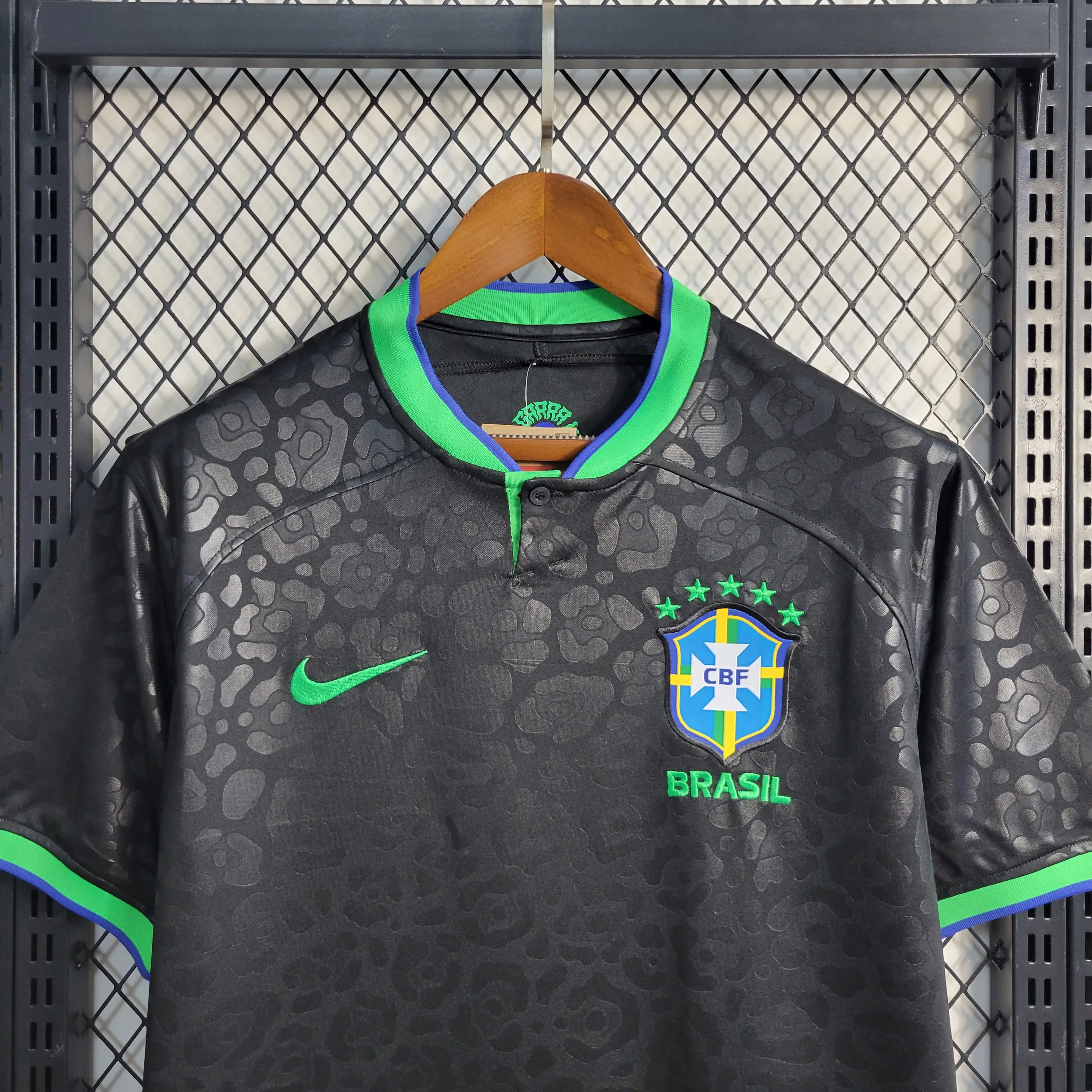 22-23 Brazil “Black Leopard” special jersey