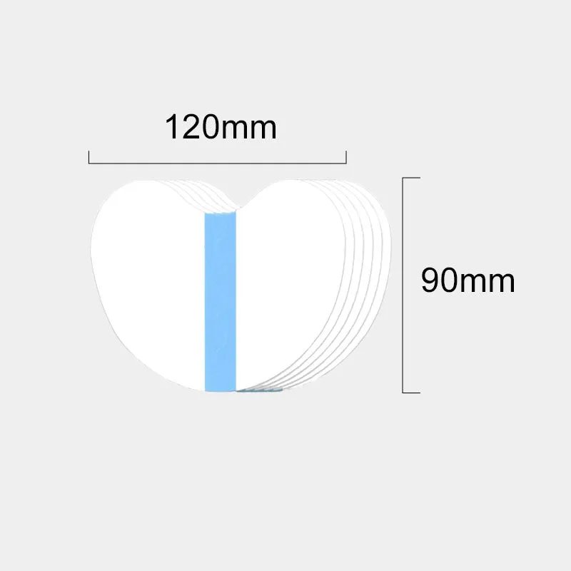30pcs Transparent Shoes Toe Cap Protective Films