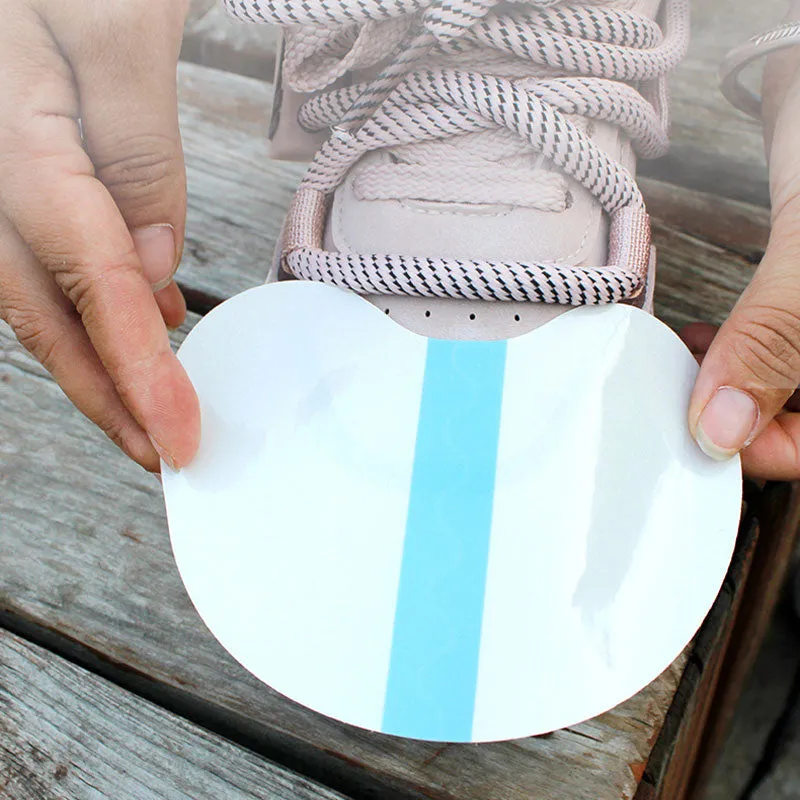 30pcs Transparent Shoes Toe Cap Protective Films