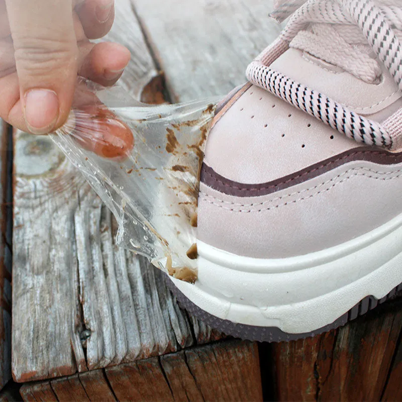 30pcs Transparent Shoes Toe Cap Protective Films