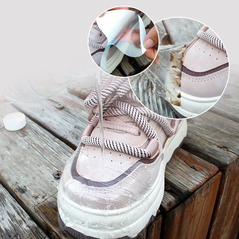 30pcs Transparent Shoes Toe Cap Protective Films