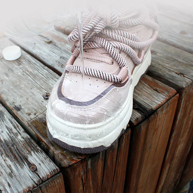 30pcs Transparent Shoes Toe Cap Protective Films