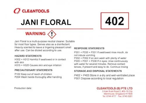 402 JANI FLORAL 20L