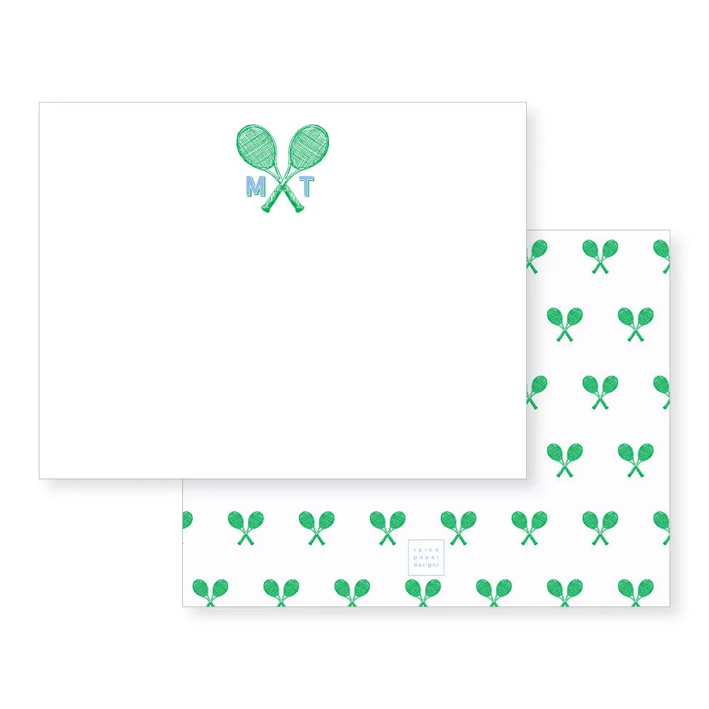 4.25x5.5" Notecard | tennis