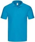 Active Polo Shirt with Easy Clean Printed Logo