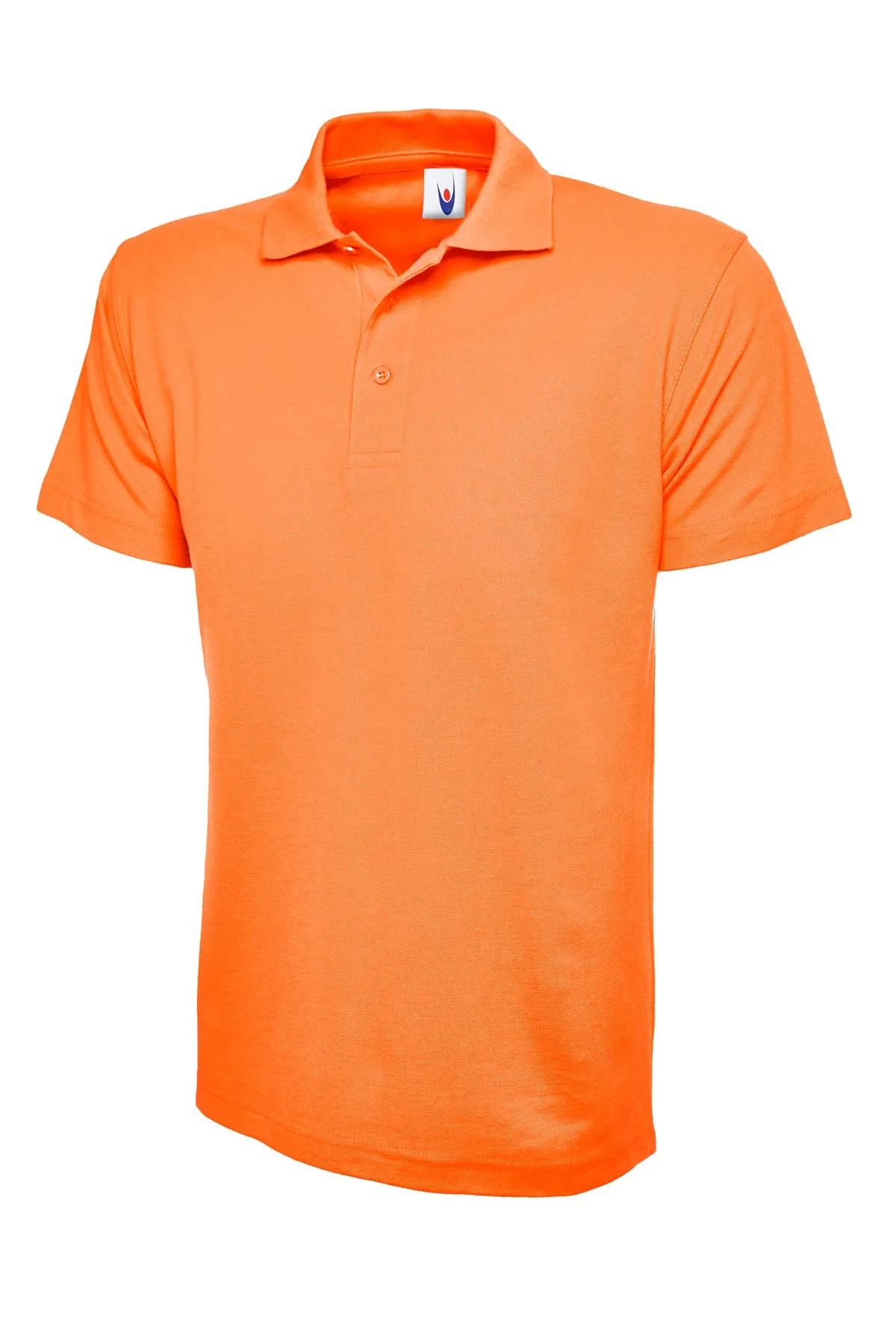 Active Polo Shirt with Easy Clean Printed Logo