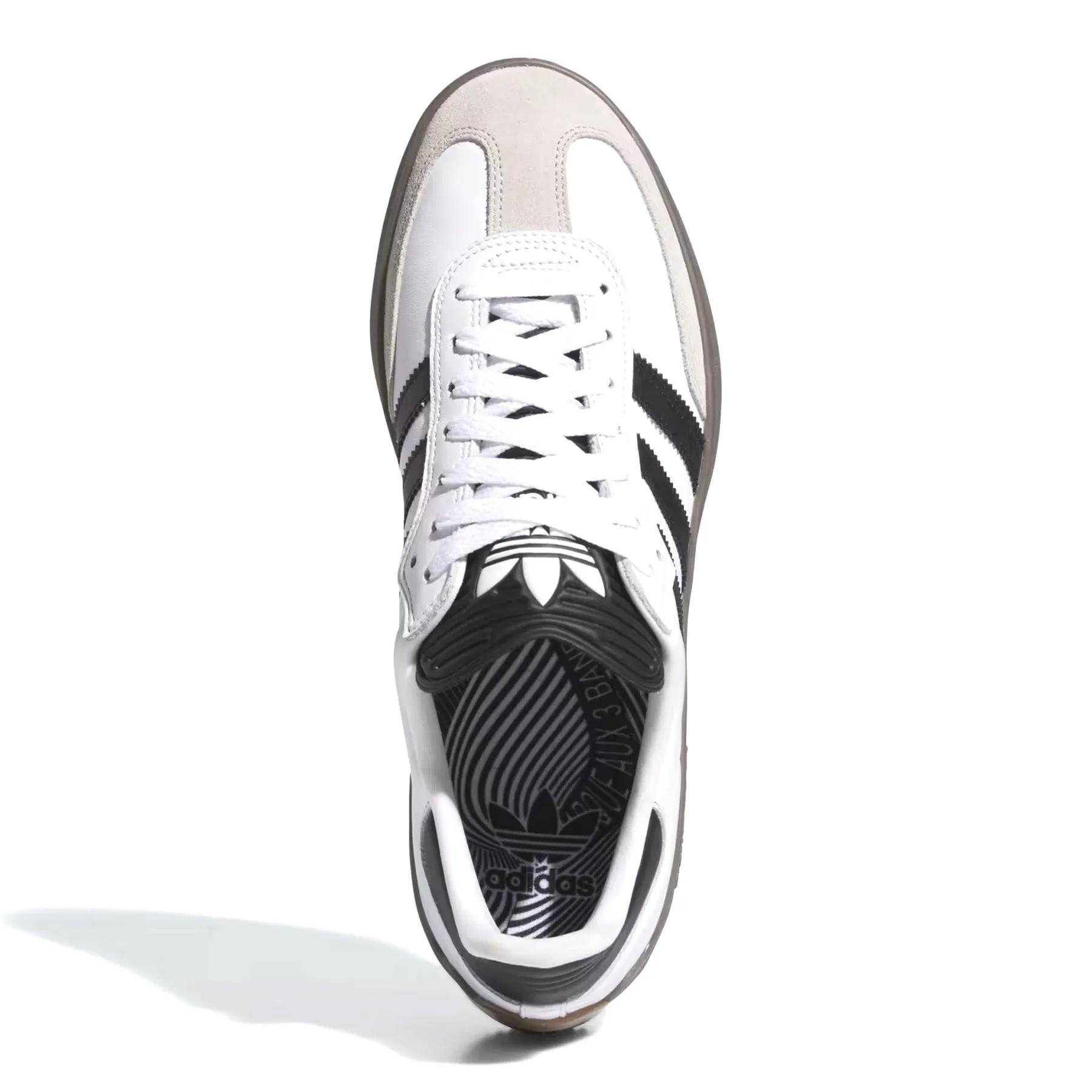 adidas Puig Samba White/Black/Gold