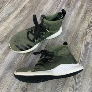 Adidas Running Edgebounce Mid Shoes Green Size 3.5