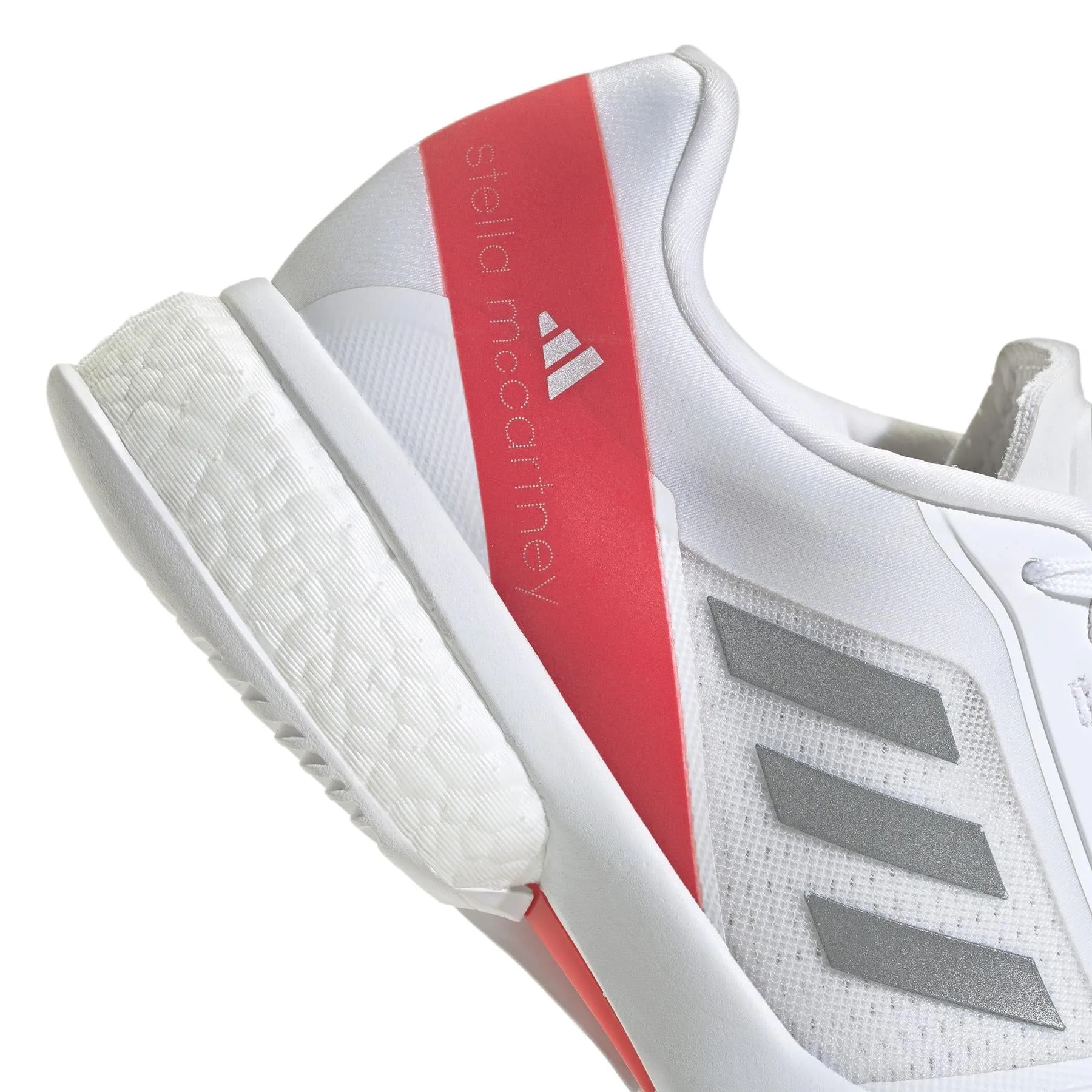 ADIDAS Stella Court Womens Tennis Shoes - White / Red