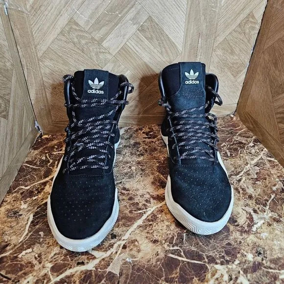 Adidas Youth Tubular Instinct suade running shoes size 6y.   193