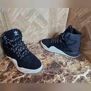 Adidas Youth Tubular Instinct suade running shoes size 6y.   193