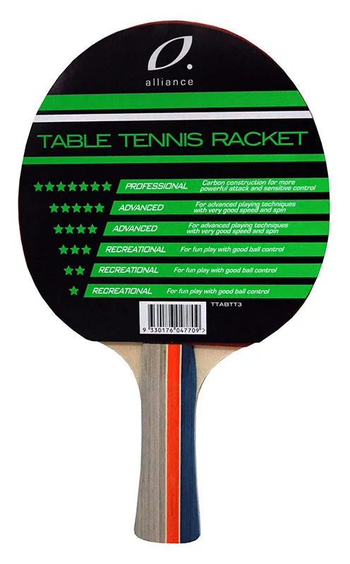 ALLIANCE TYPHOON 3 STAR TABLE TENNIS BAT