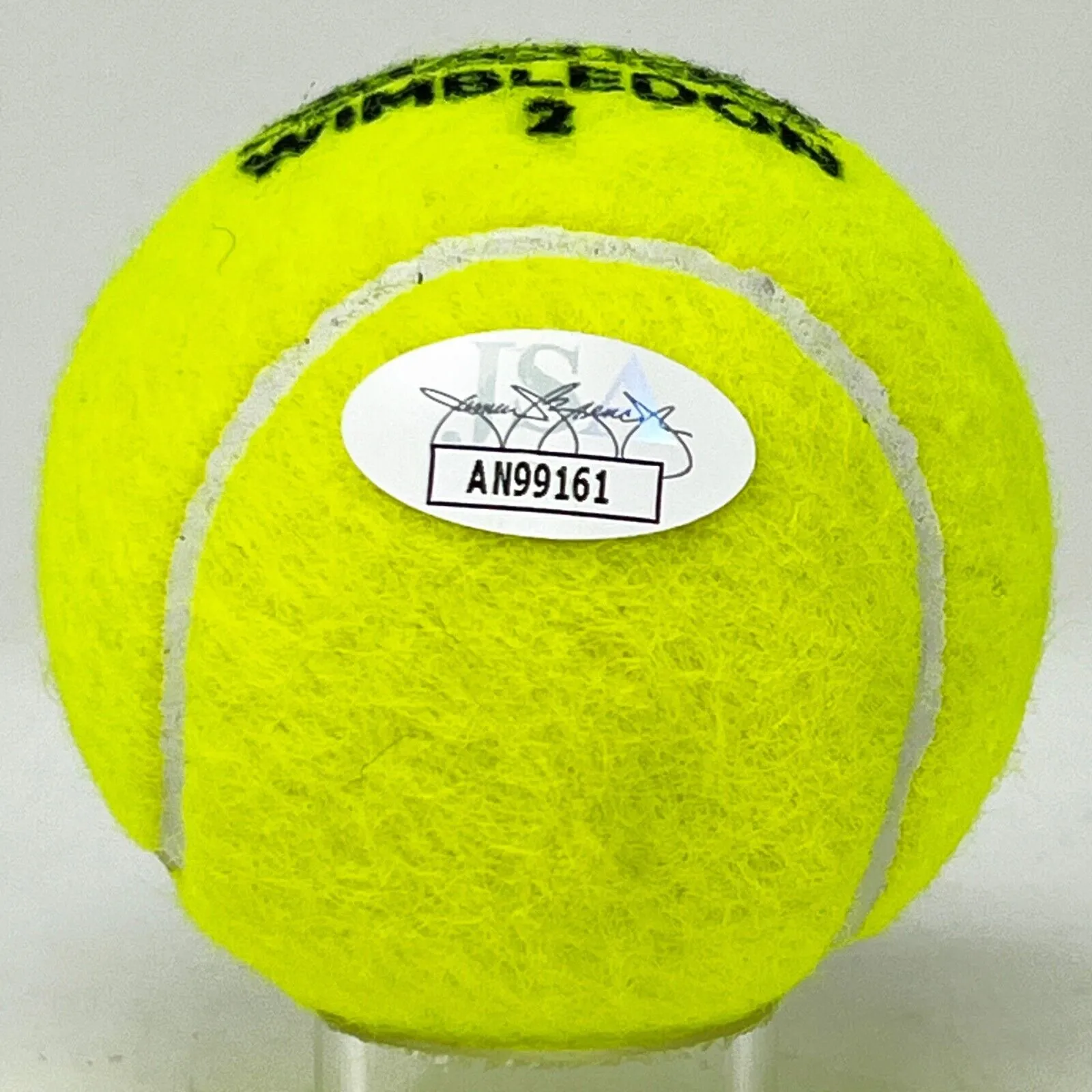 Andrey Rublev Signed Slazenger Wimbledon Championships Tennis Ball JSA