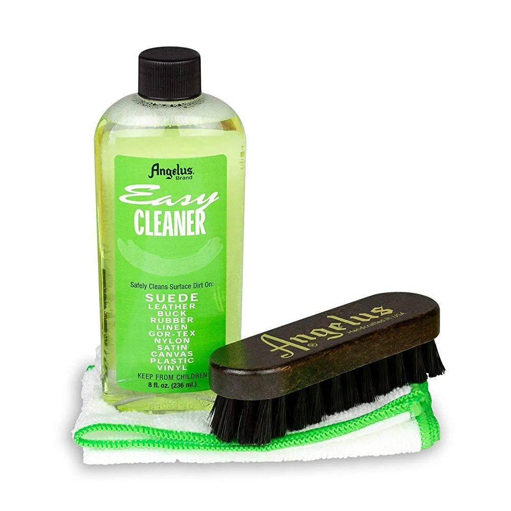 Angelus 3 Piece Easy Cleaner Kit for use on Suede, Leather, Canvas & More