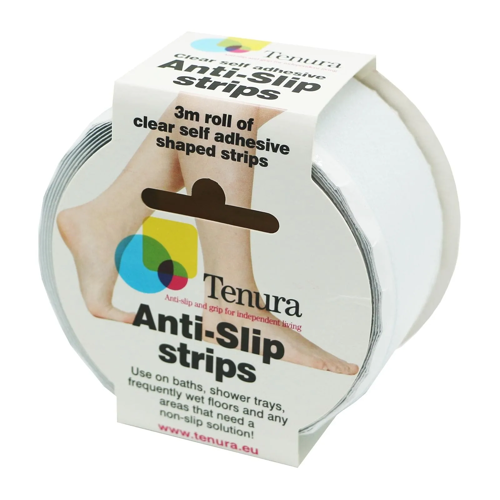Anti Slip Strips & Circles Aqua Safe | Tenura