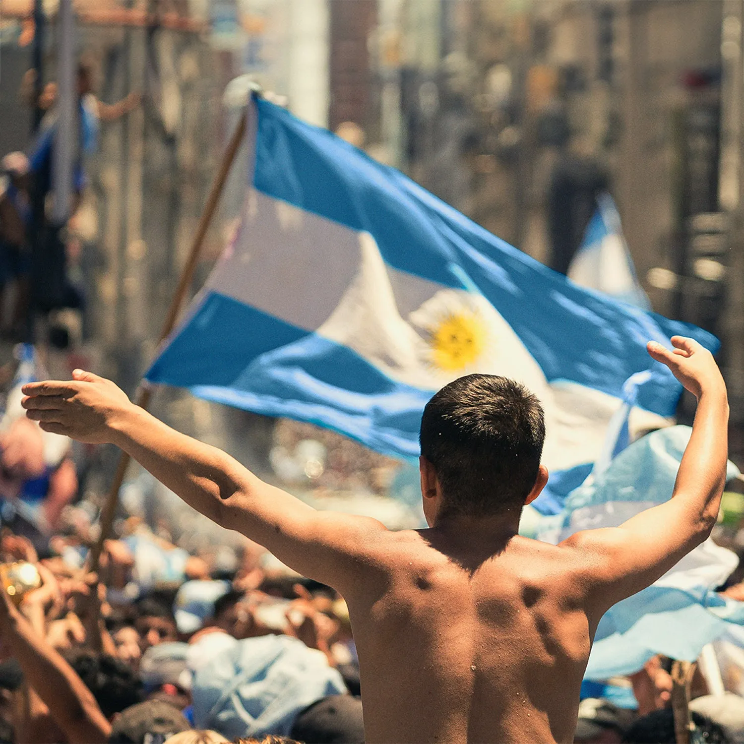 Argentina 24/25 Replica Home Jersey - Mens
