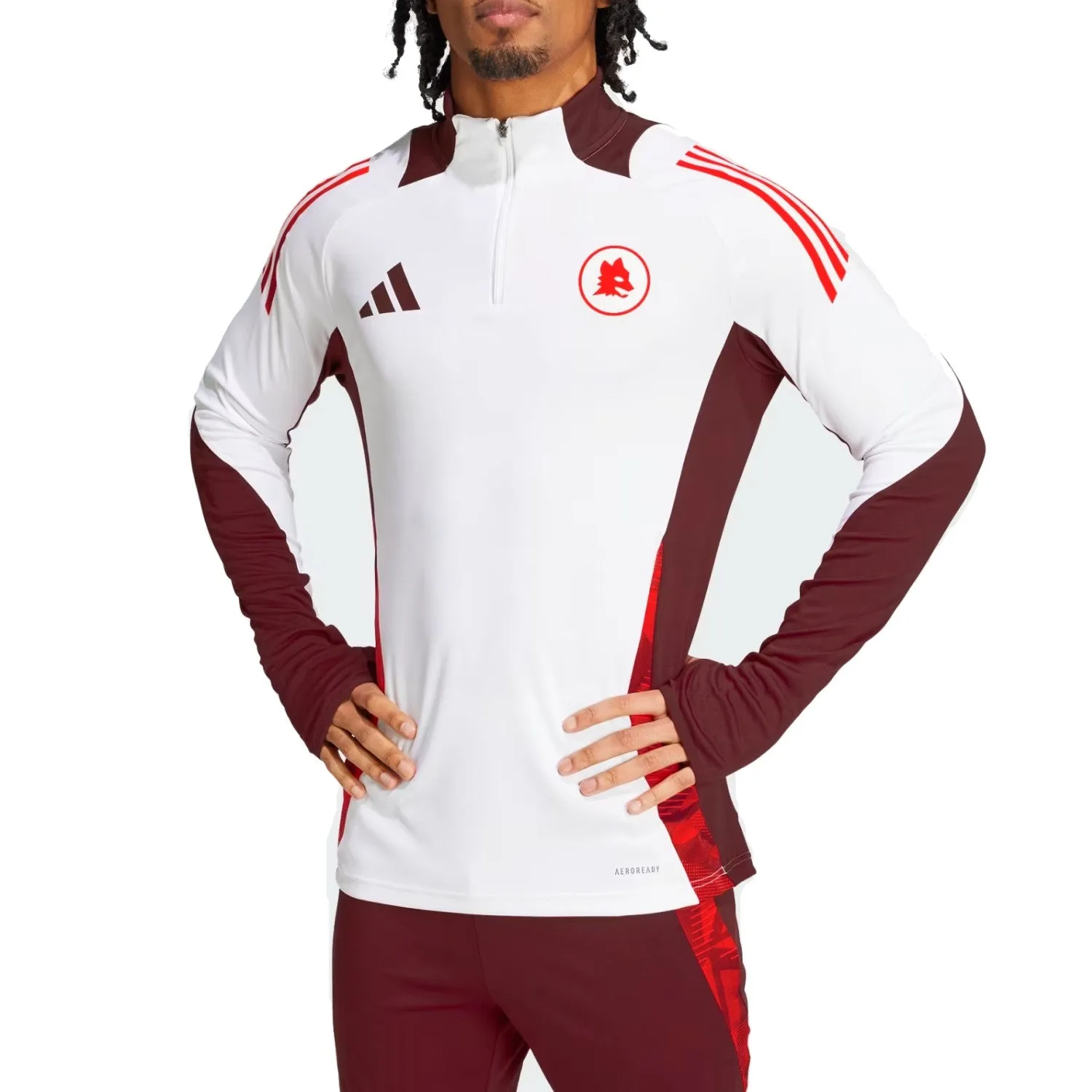 AS Roma training technical Soccer tracksuit 2024/25 - Adidas