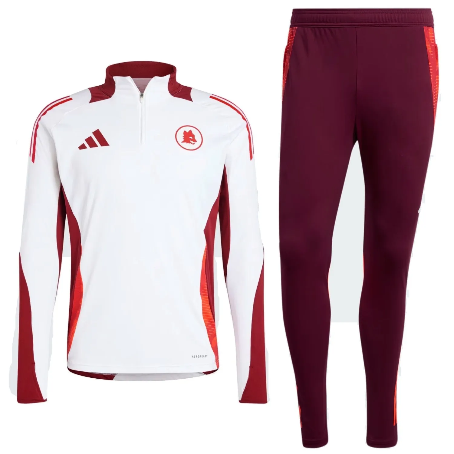 AS Roma training technical Soccer tracksuit 2024/25 - Adidas