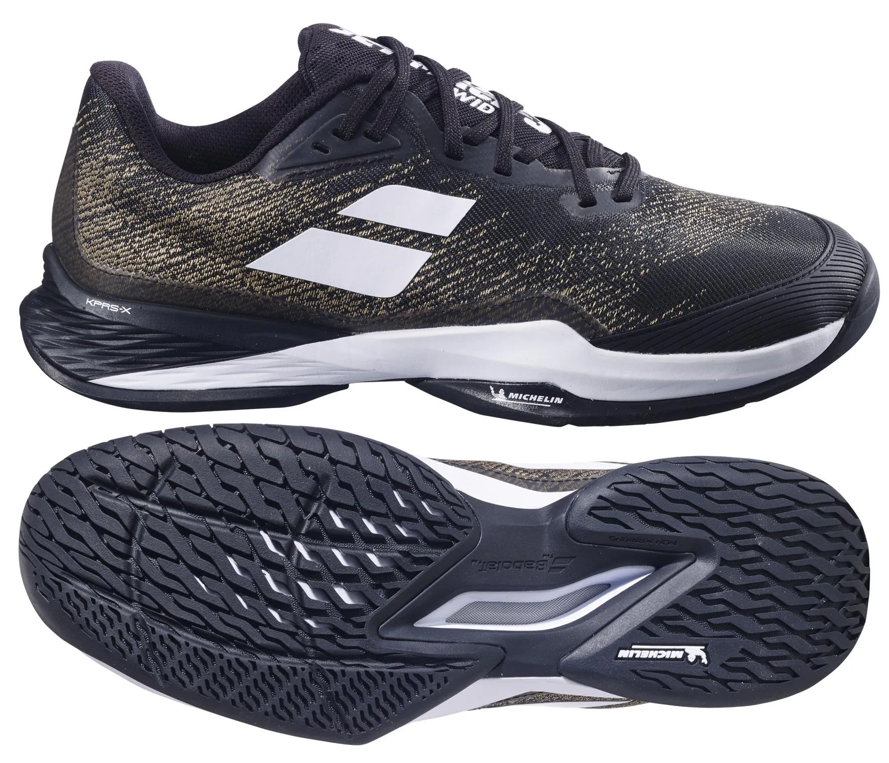 Babolat Jet Mach 3 All Court Mens Tennis Shoes - Black / White