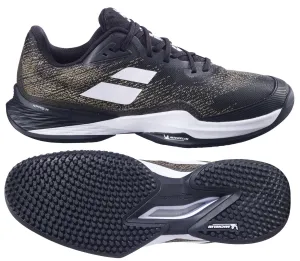 Babolat Jet Mach 3 Sand Grass Mens Wide Tennis Shoes - Black / White