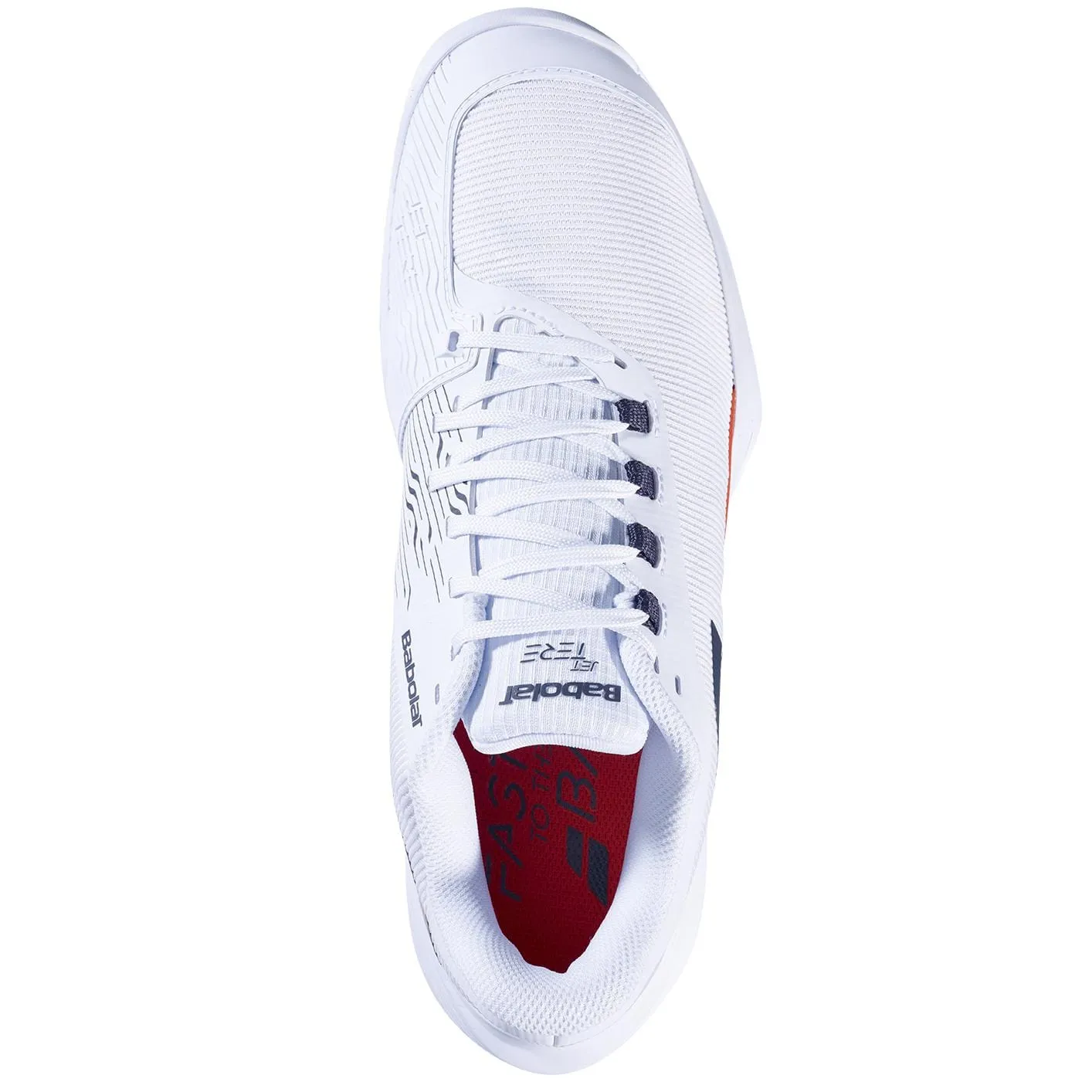 Babolat Jet Tere 2 2024 Mens Tennis Shoes - White / Strike Red