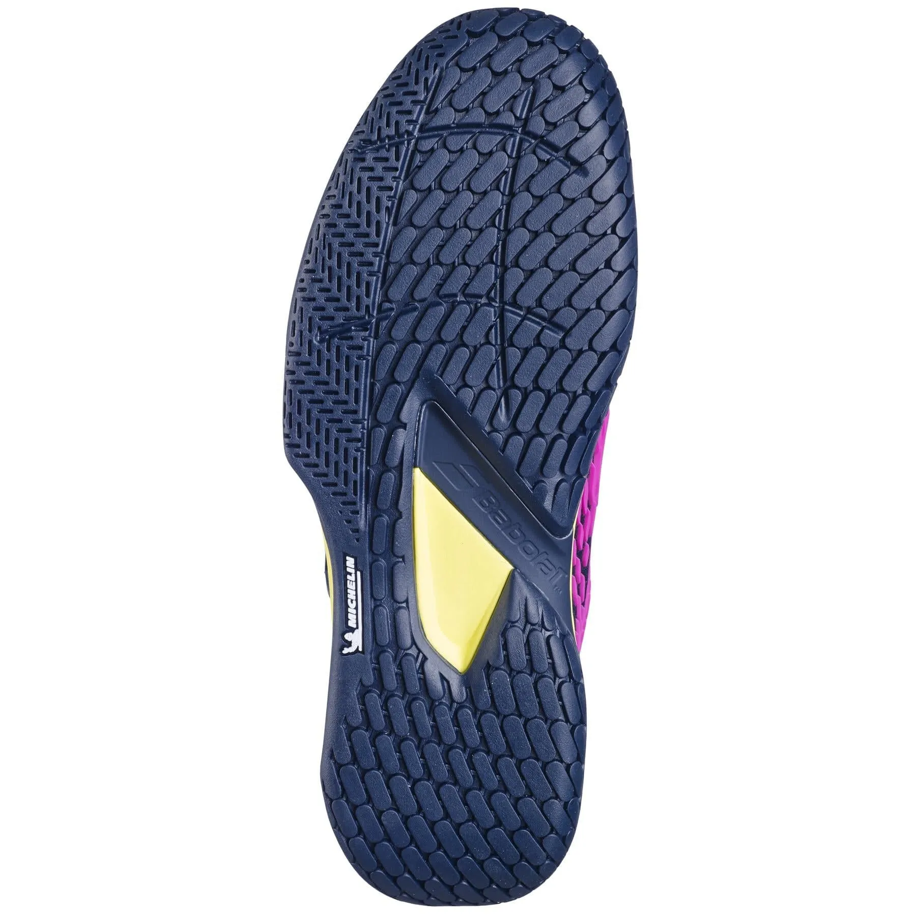 Babolat Propulse Fury 3 2024 Mens Tennis Shoes - Dark Blue / Pink Aero