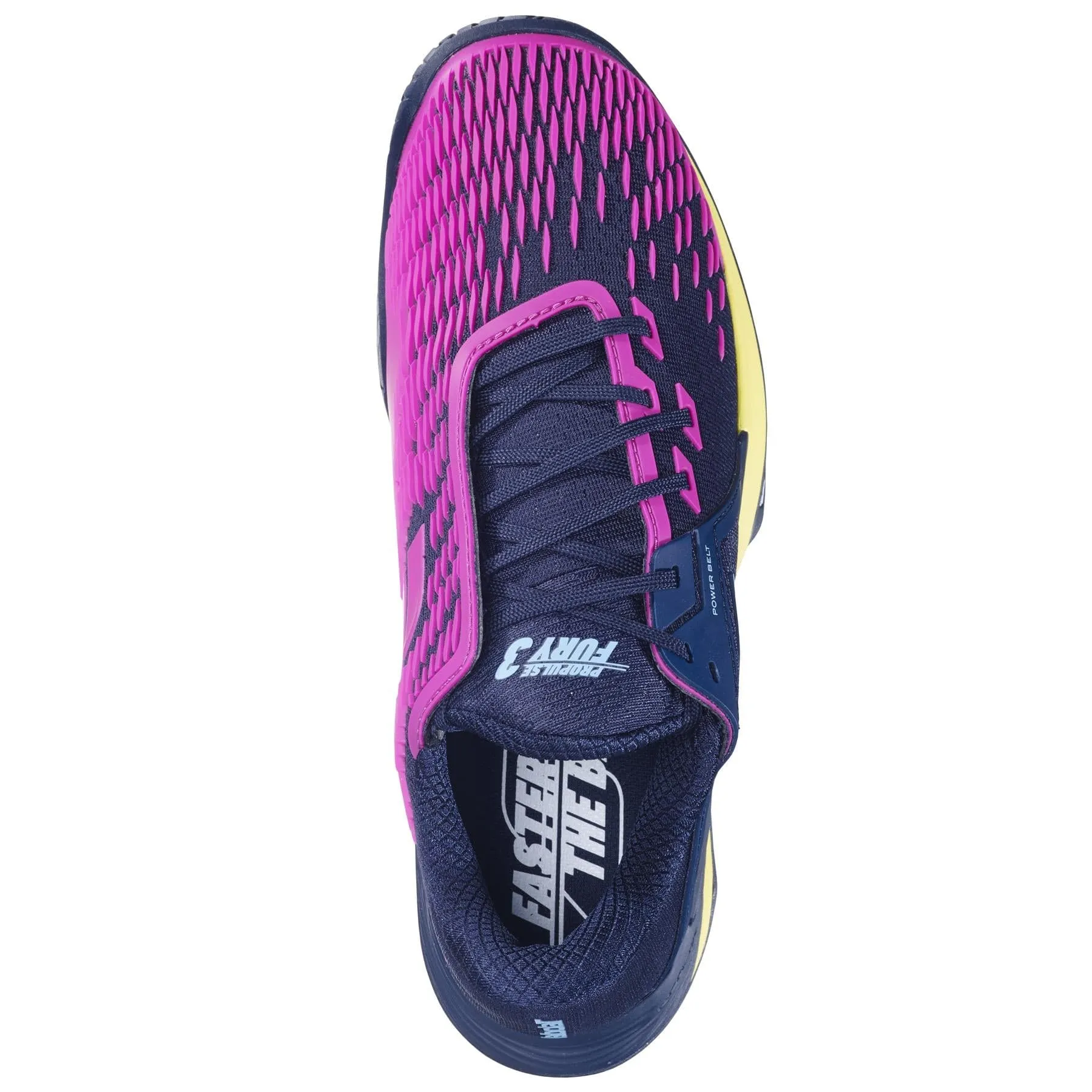 Babolat Propulse Fury 3 2024 Mens Tennis Shoes - Dark Blue / Pink Aero