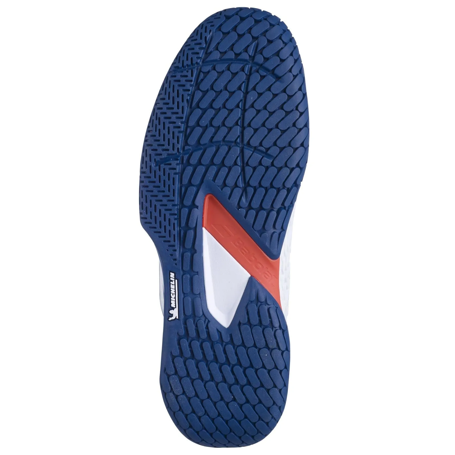 Babolat Propulse Fury 3 2024 Mens Tennis Shoes - White / Estate Blue