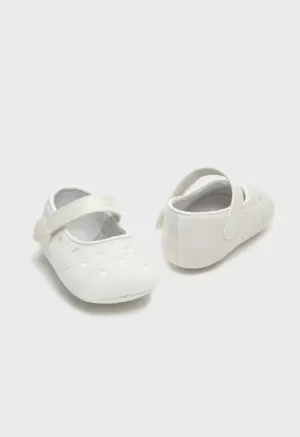 Baby Girls Off White Shoes