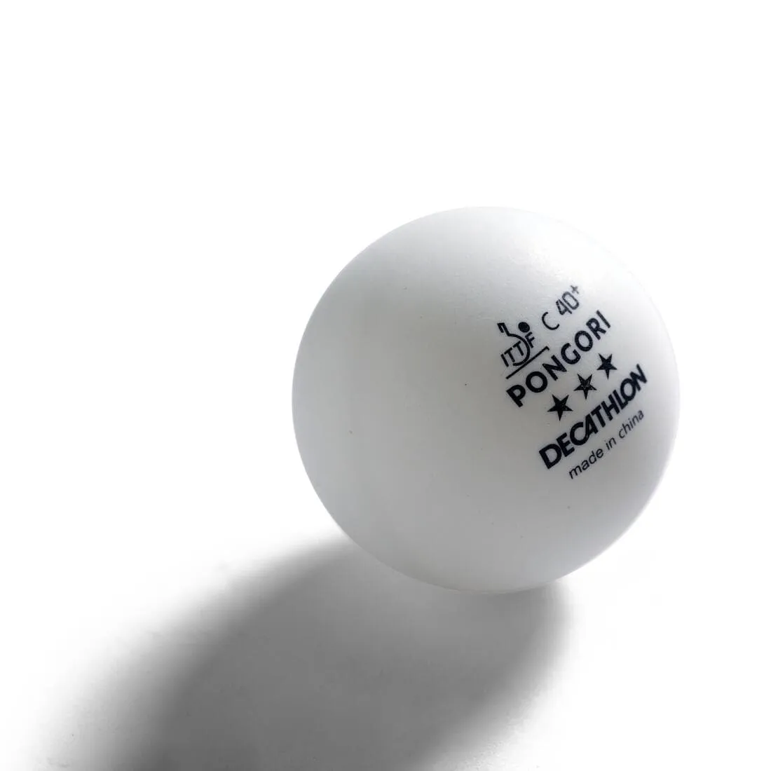BALLES DE TENNIS DE TABLE TTB 900C 40  3* X4 BLANCHES