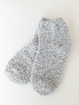 Barefoot Dreams CozyChic Heathered Tennis Sock