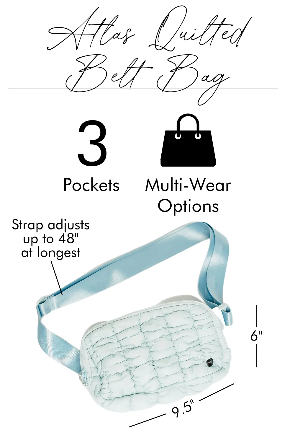 Black Puffer Crossbody