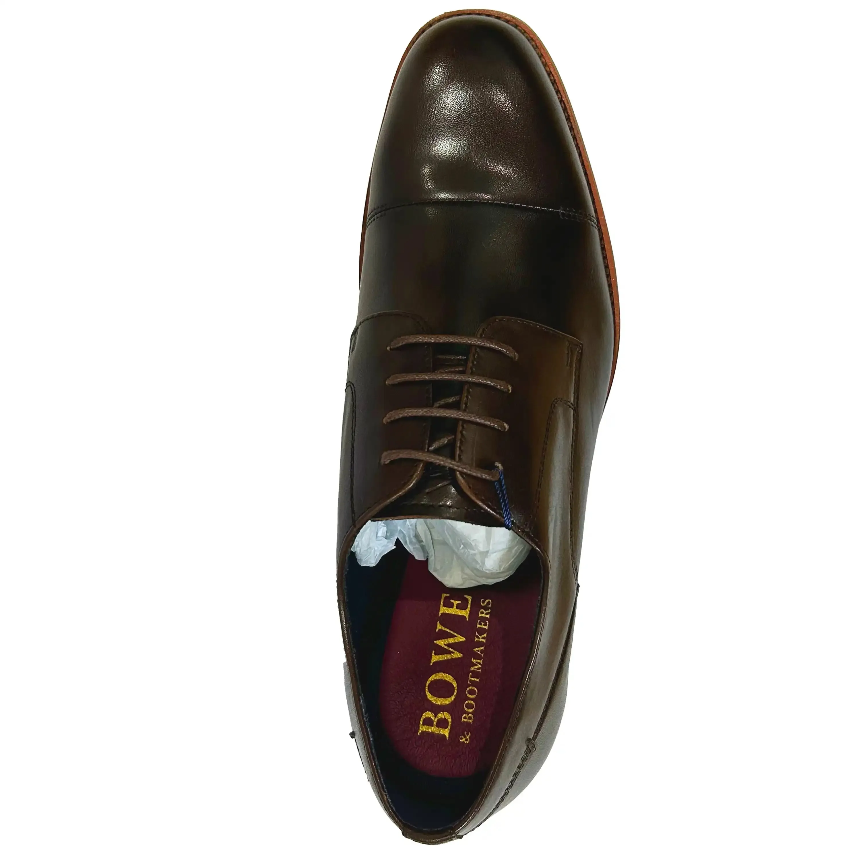 Bowe & Bootmaker Athletic Men's Formal Shoes Dark Ale
