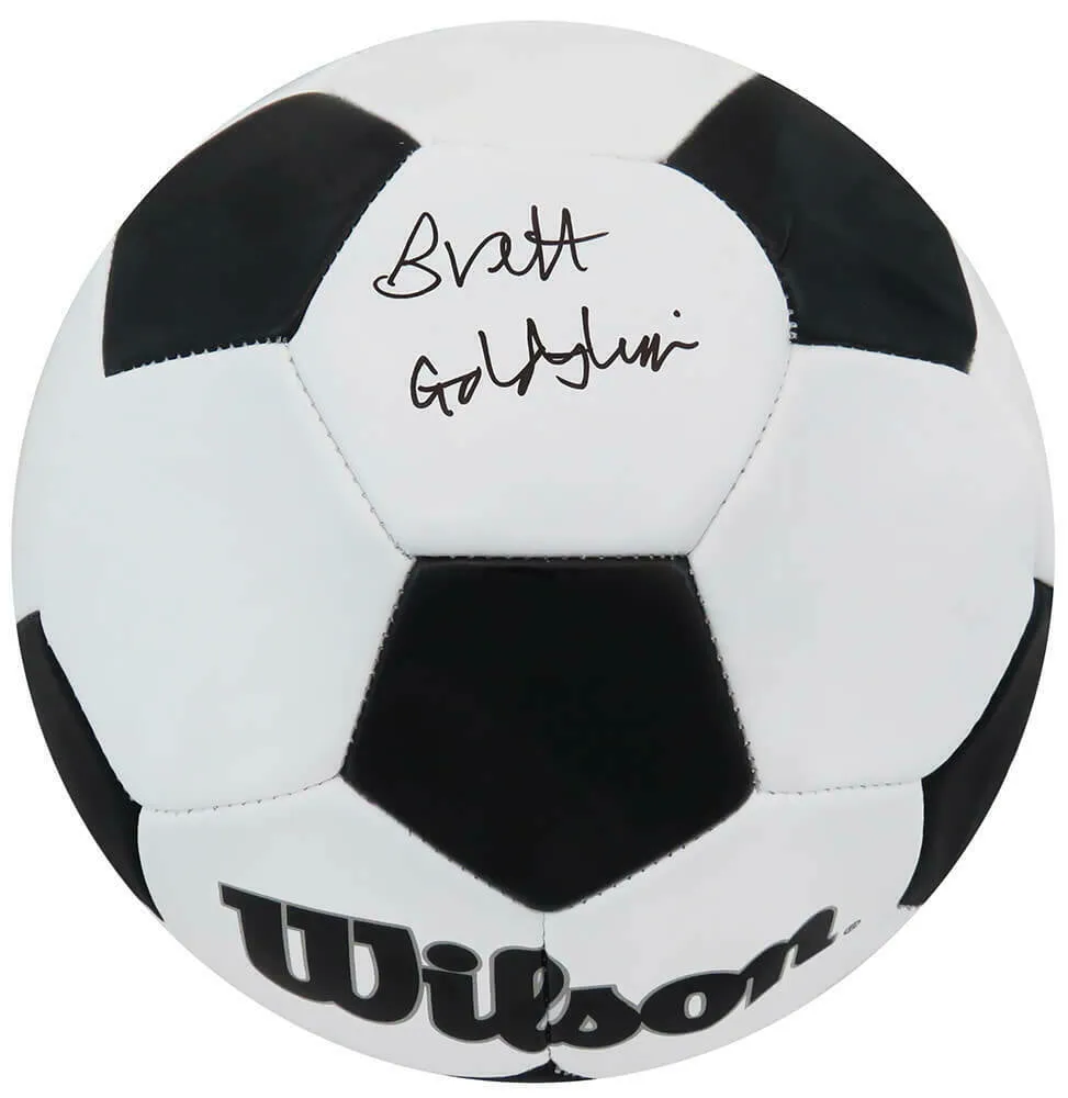 Brett Goldstein (Roy Kent) Signed Wilson B&W Sz-5 Soccer Ball (Ted Lasso)(SS COA