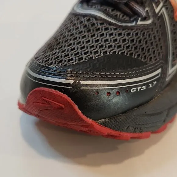 Brooks Adrenaline GTS 17 Running Shoes Anthracite/Fest Fuchsia Women's Sz 9 1/2