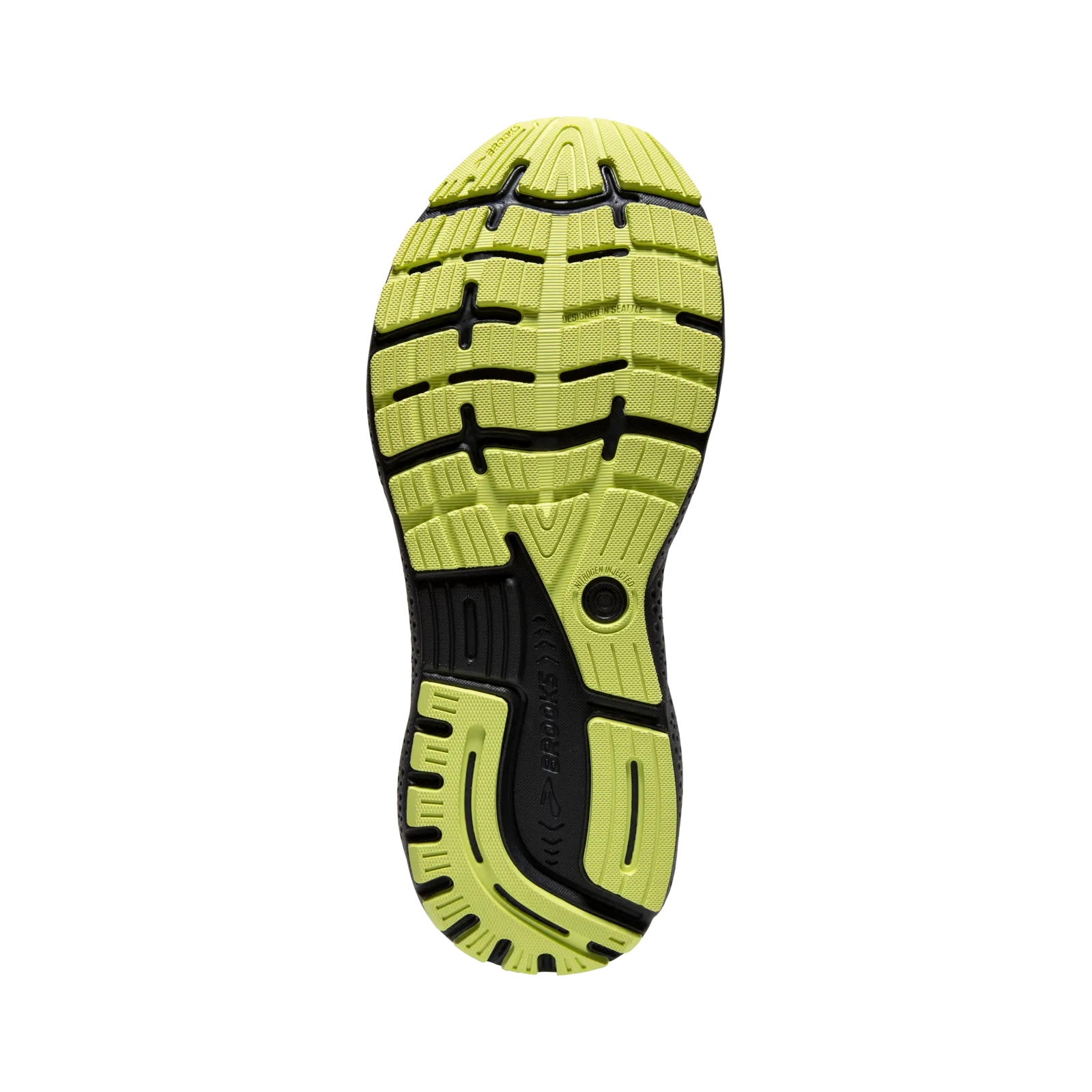 Brooks Ghost 16 (4E Width) - Primer/Grey/Lime (Mens)