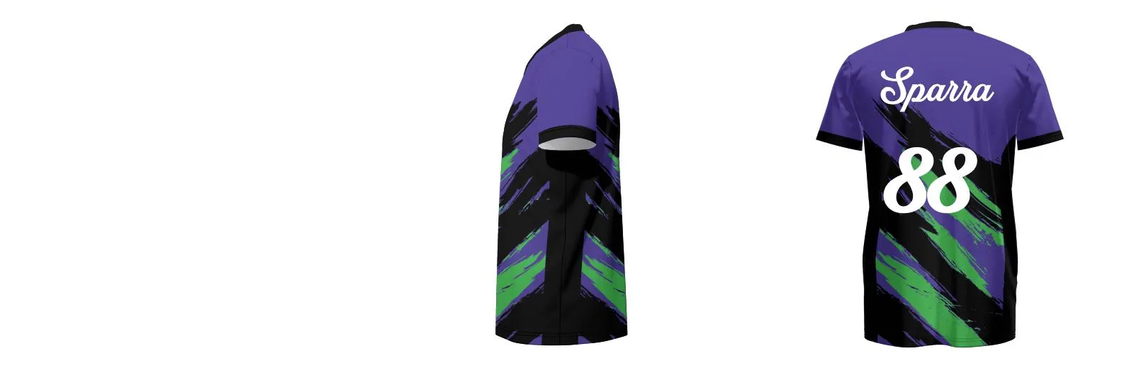 Brushes Soccer Jersey Design Your Own