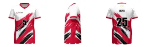 Brushes Soccer Jersey Design Your Own