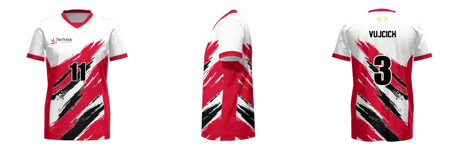 Brushes Soccer Jersey Design Your Own