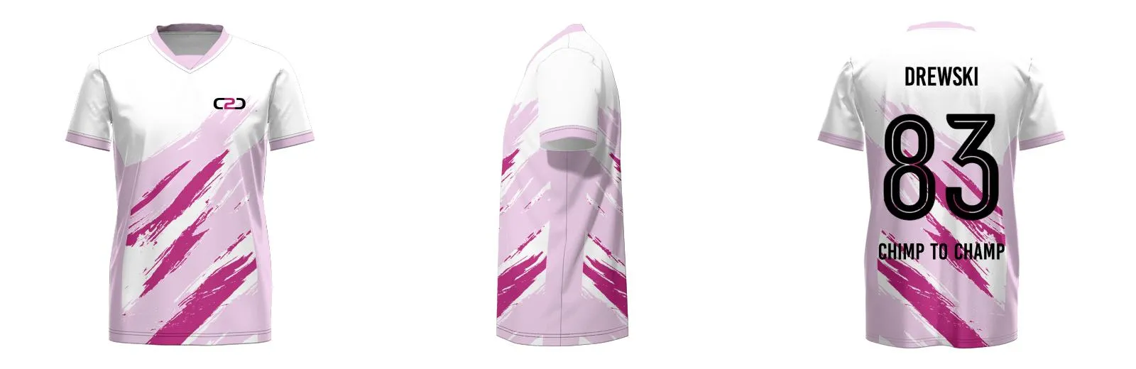 Brushes Soccer Jersey Design Your Own