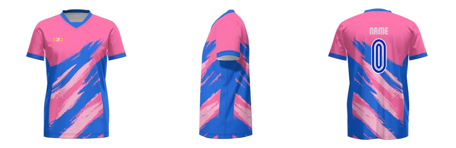 Brushes Soccer Jersey Design Your Own