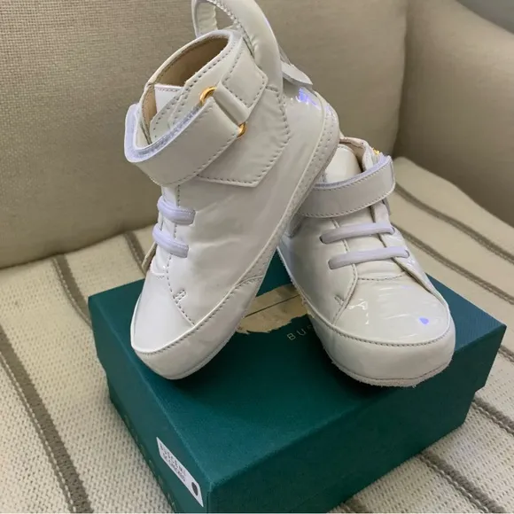 Buscemi Italian Hand Crafted Leather Shoes - White NWB