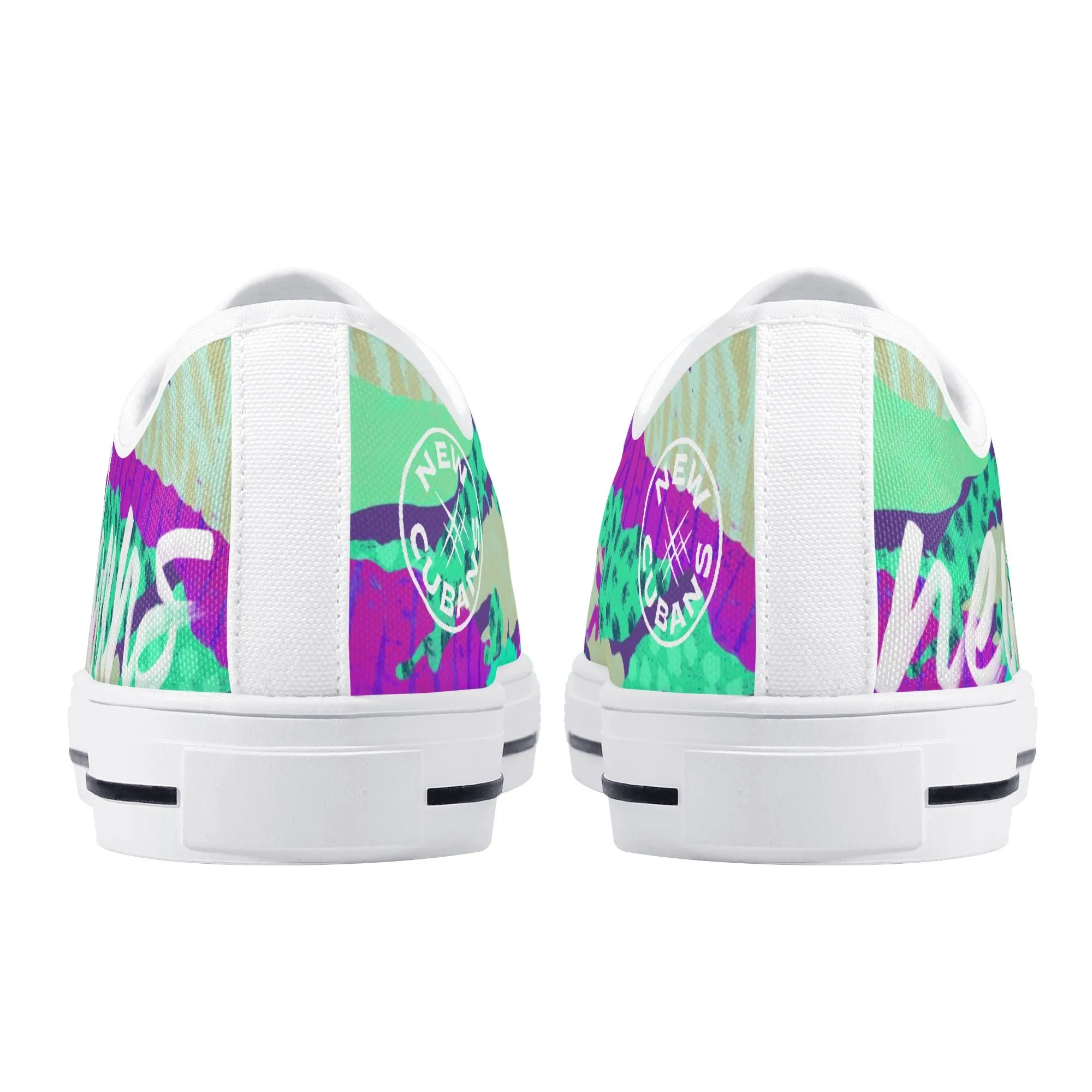 Camo-Flash Mens Low Top Canvas Shoes